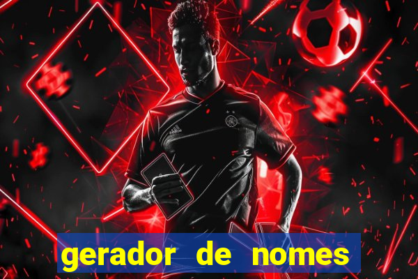 gerador de nomes para jogos